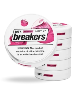 LUCY BREAKERS NICOTINE POUCHES apple cider