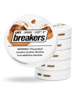LUCY BREAKERS NICOTINE POUCHES espresso