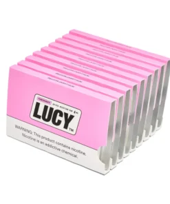 LUCY NICOTINE GUM pomegranate
